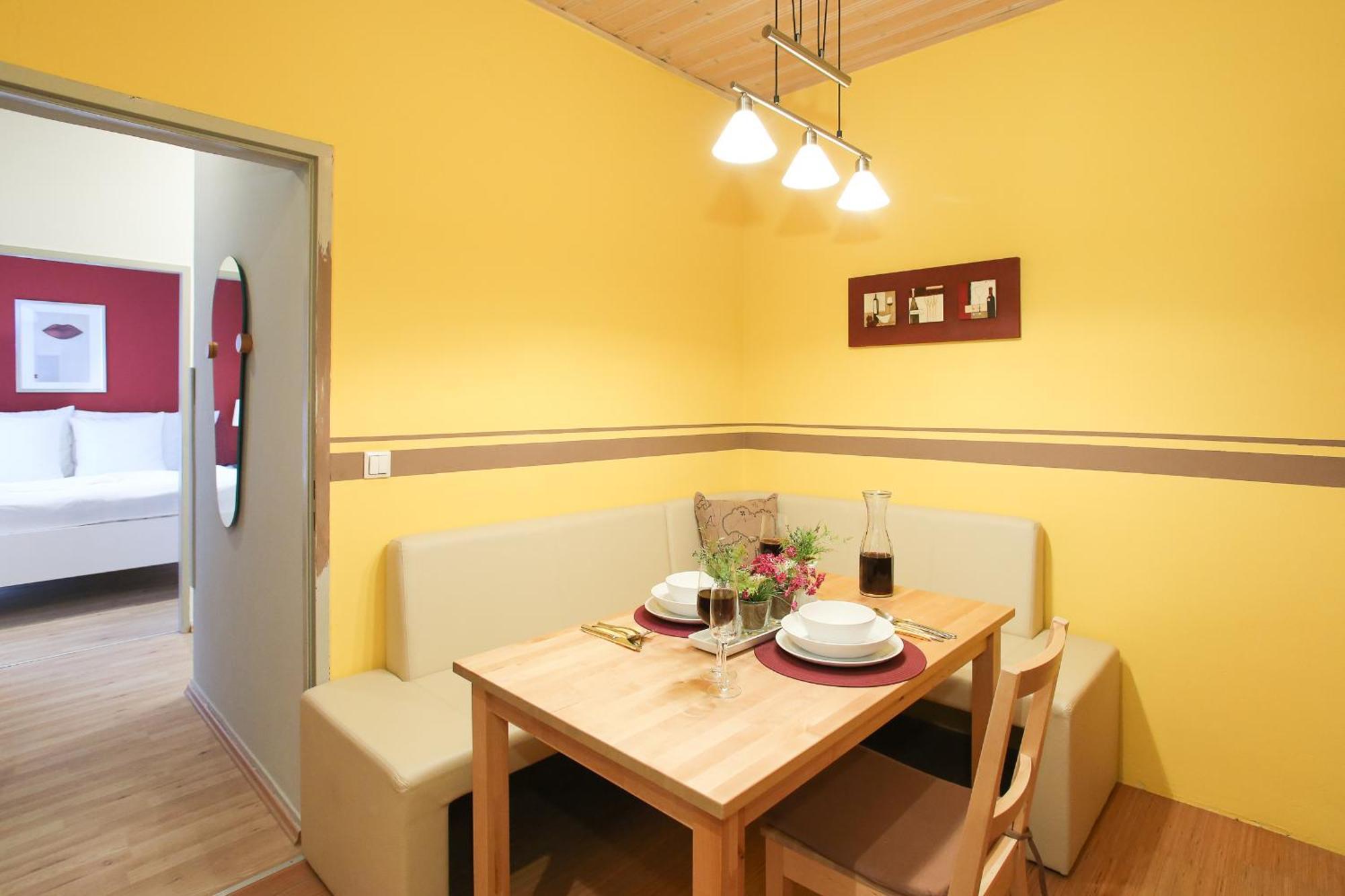 Mozart Apartments Bécs Szoba fotó